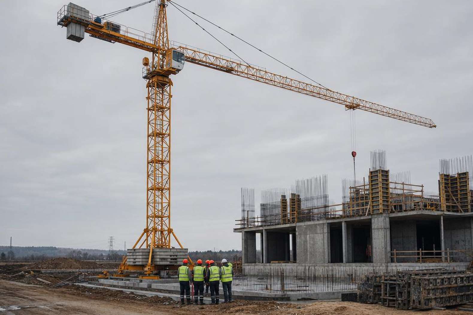 Башенный кран в реестре Ростехнадзора: порядок учета 2024