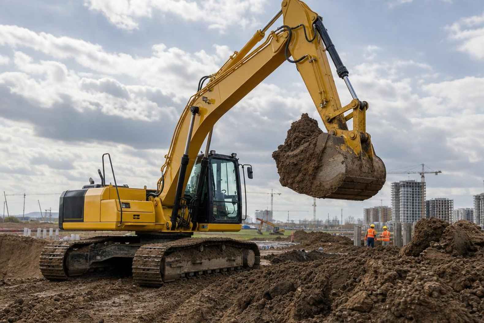 Гусеничный экскаватор XCMG XE215C: характеристики и обзор