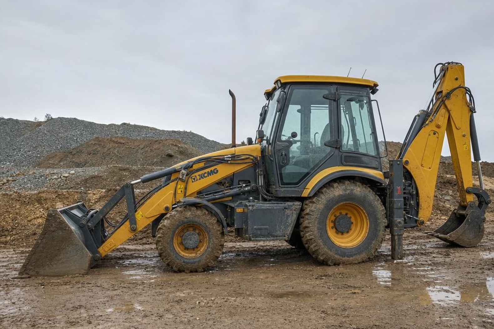 XCMG XC8 погрузчик: что внутри - технический разбор