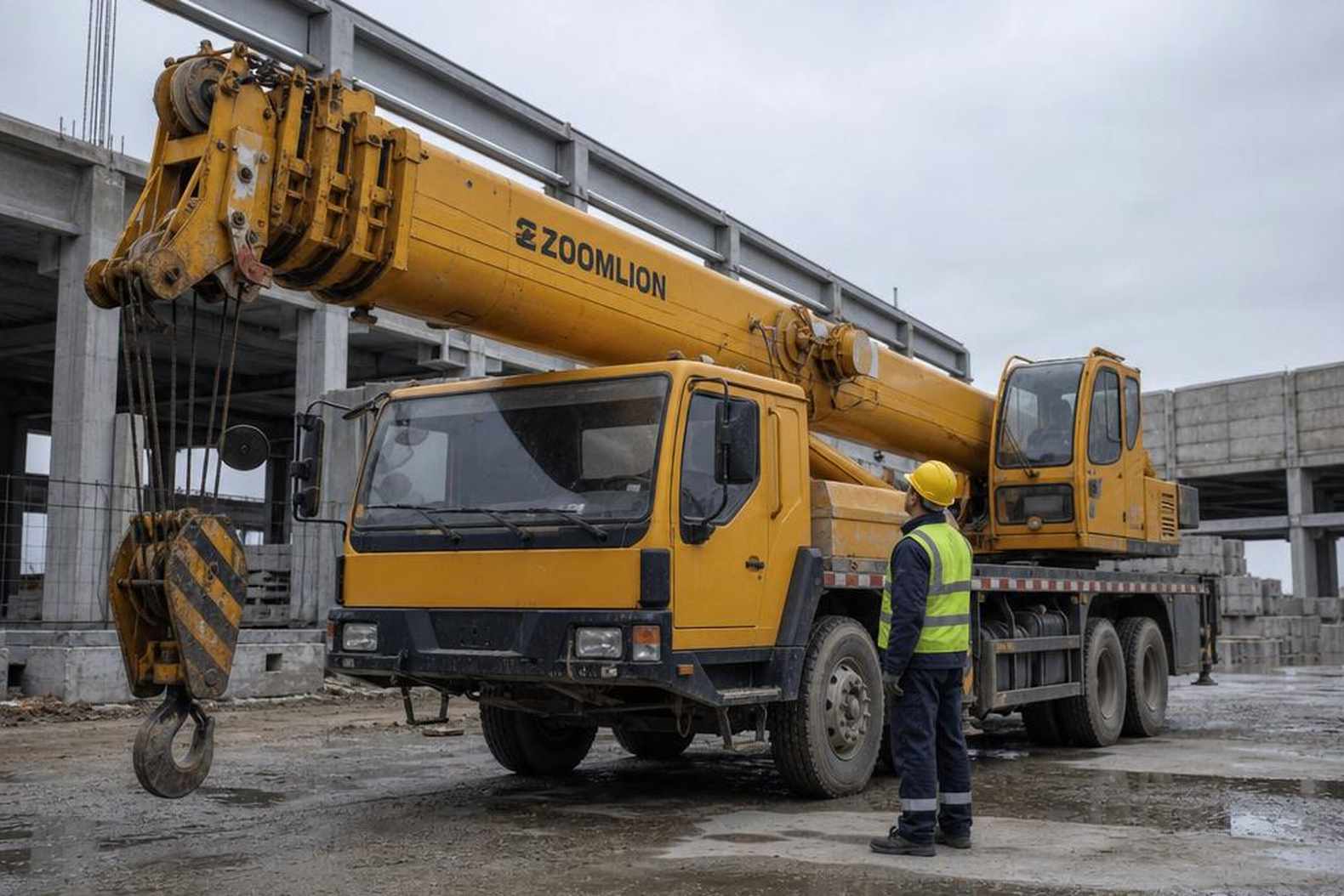 Zoomlion автокран: регламент обслуживания и гарантия